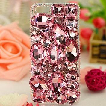 Pink Crystal Bling Iphone 7 Plus, Iphone 6 6s..