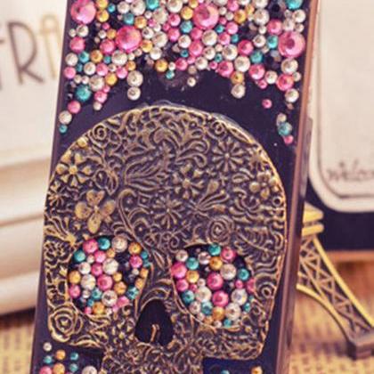 Skull Crystal Bling Iphone 7 Plus, Iphone 6 6s..