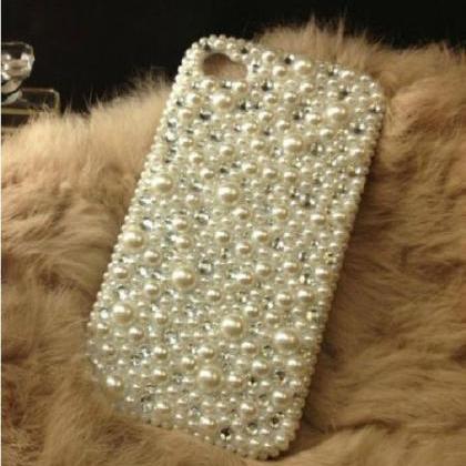 Bling Fashion Mixed Pearls Iphone 7 Plus, Iphone 6..