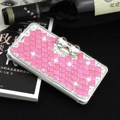 Bowknot Pink Iphone 7 Plus Leather Wallet Case,..