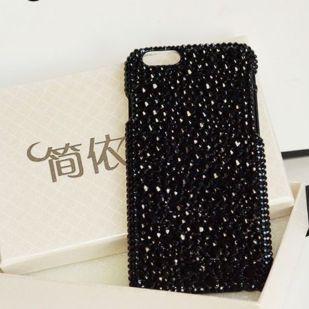 iPhone 6 case, iPhone 6 Plus case, iPhone 5s case, iPhone 5 case, bling wallet case for samsung galaxy note 4 note 4 edge s6 s6 edge s5 s4 s3, Black bling phone case