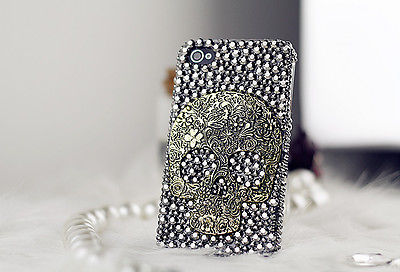 Skull Crystal Bling Iphone 7 Plus, Iphone 6 6s Case, Iphone 6 6s Plus Case, Iphone 5s Se Case, Iphone 5c Case, Bling Wallet Case For Samsung