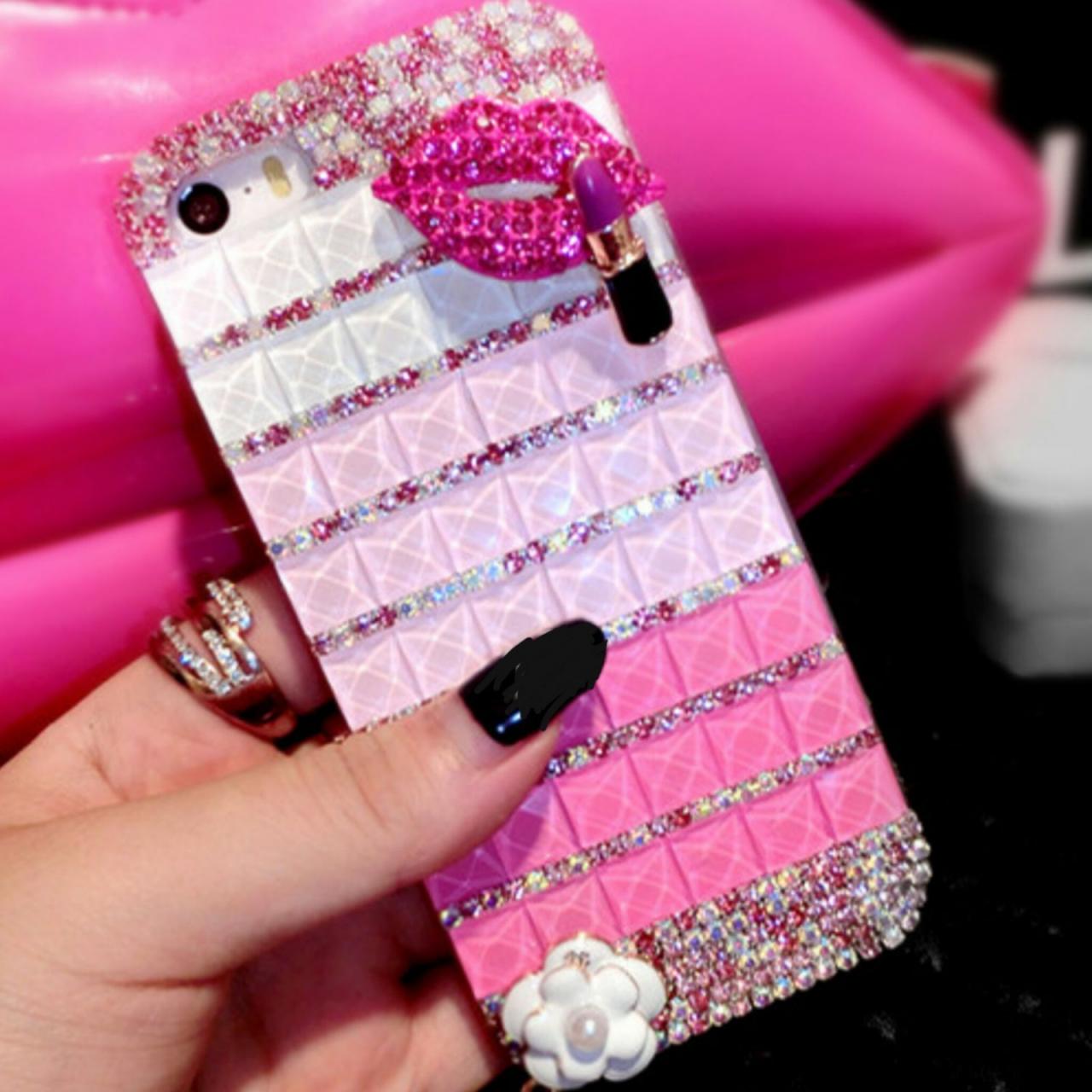 Mouth Bling Iphone 7 Plus, Iphone 6 6s Case, Iphone 6 6s Plus Case, Iphone 5s Se Case, Iphone 5c Case, Bling Wallet Case For Samsung Galaxy Note